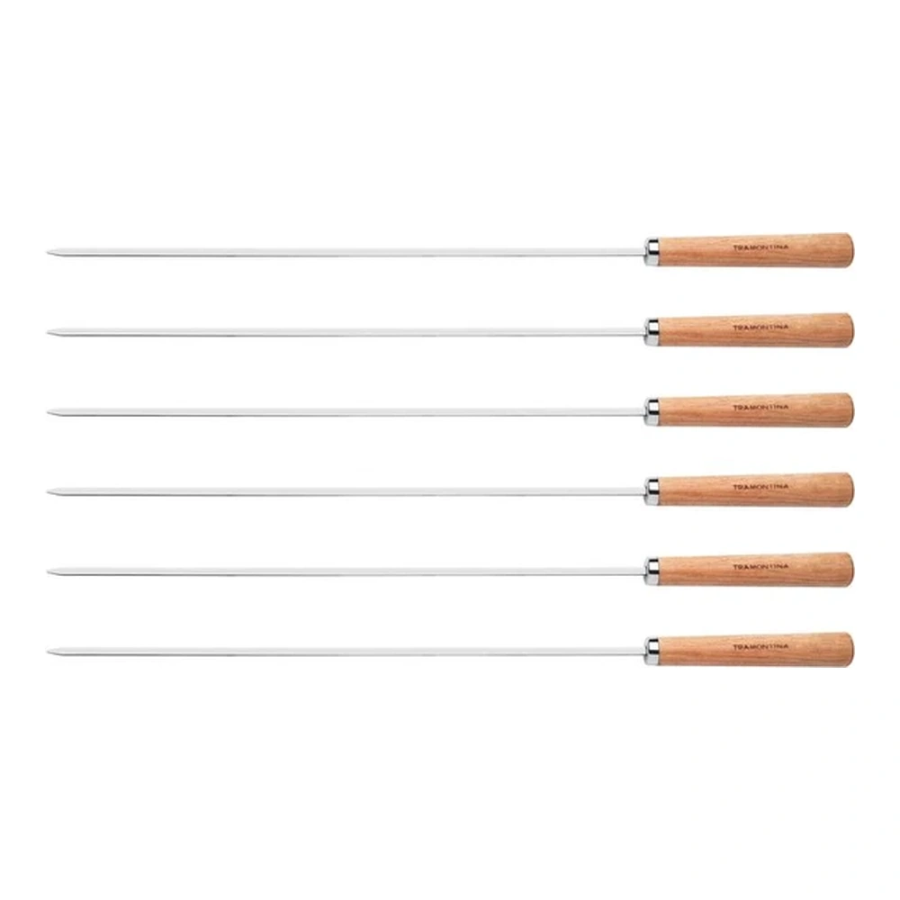 JUEGO  DE PINCHOS 6 PZAS TRAMONTINA T264992