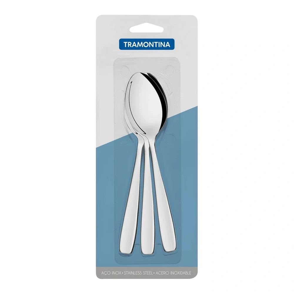 CUCHARAS DE MESA 3PZ  COSMOS TRAMONTINA T66950A 3