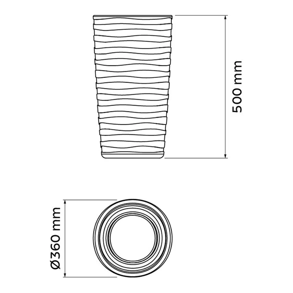 MACETA GREGO 50CM HM TRAMONTINA T927823 4
