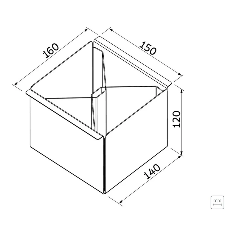 PORTA CUBIERTOS INOX 15CM TRAMONTINA T945348 4