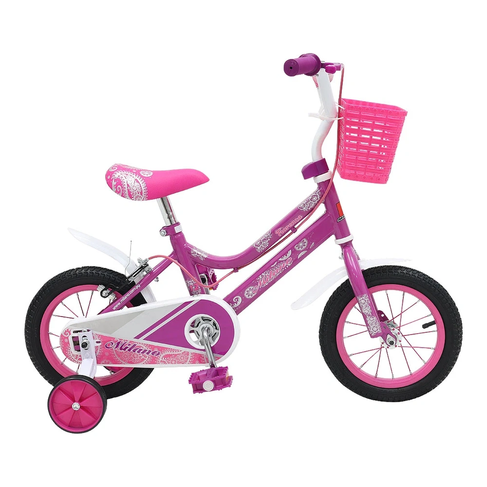 BICICLETA MILANO FIORENZA 12 LILA