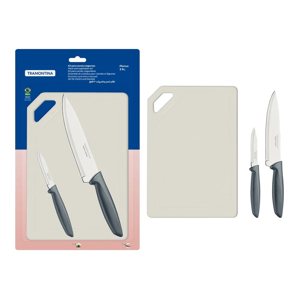 KIT PARA CARNES Y LEGUMBRES 3 PZAS PLENUS TRAMONTINA T23498H 2