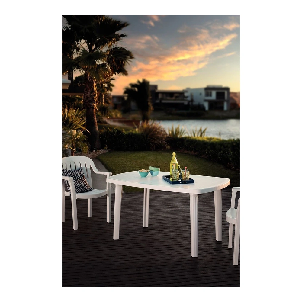MESA RENTANGULARANEGROULAR CAMARILLOBORIU BLANCO TRAMONTINA T923021 4