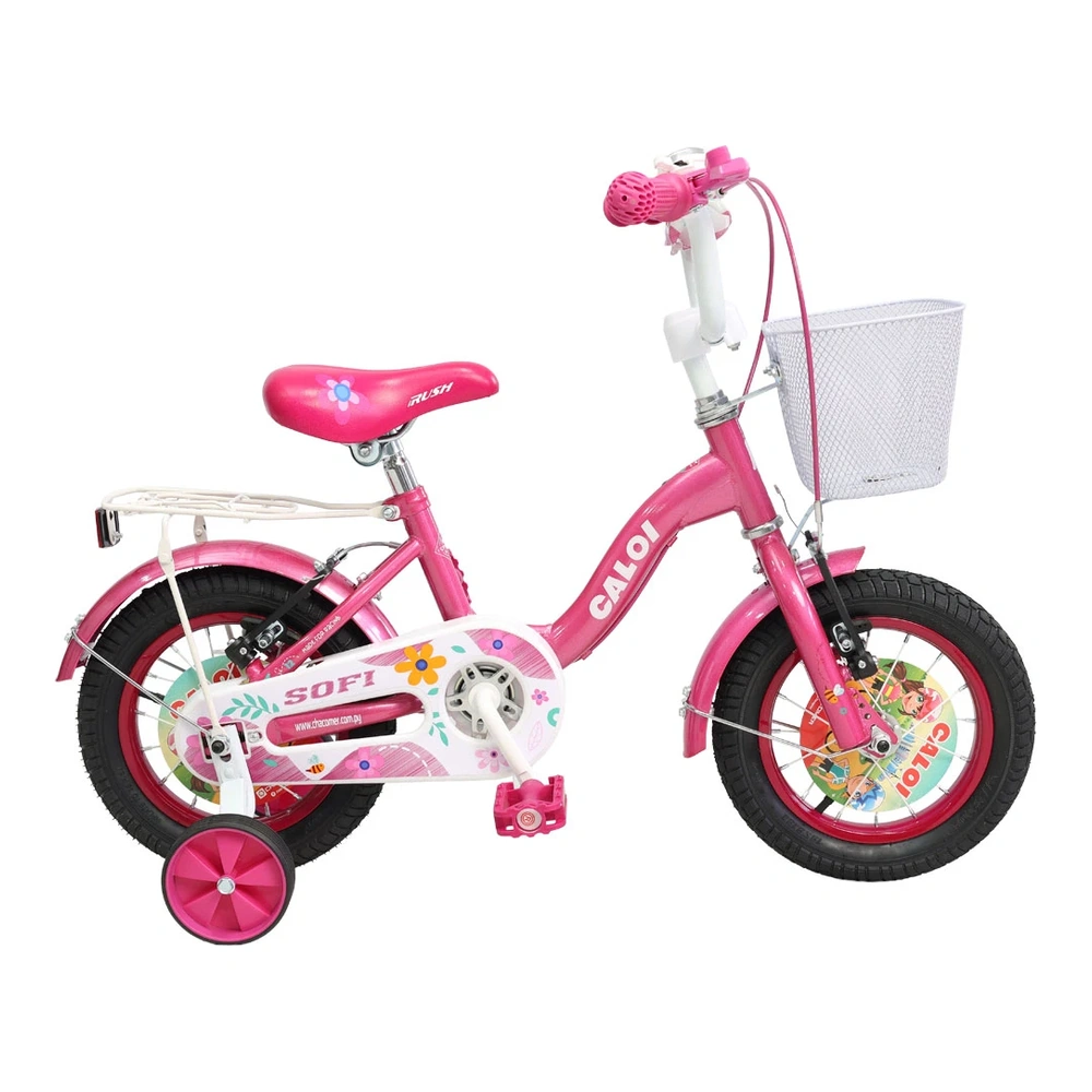 BICICLETA CALOI SOFI 12" ROSADO