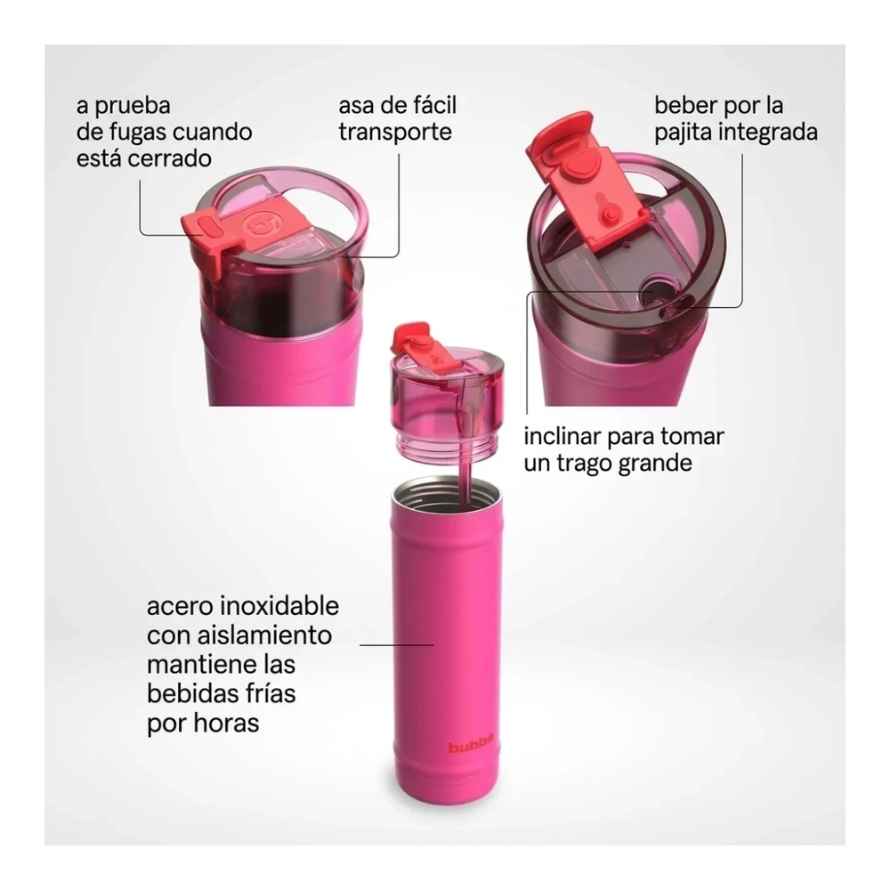 BOTELLA BUBBA DUALSIP DE 710ML FLORA AURA 4