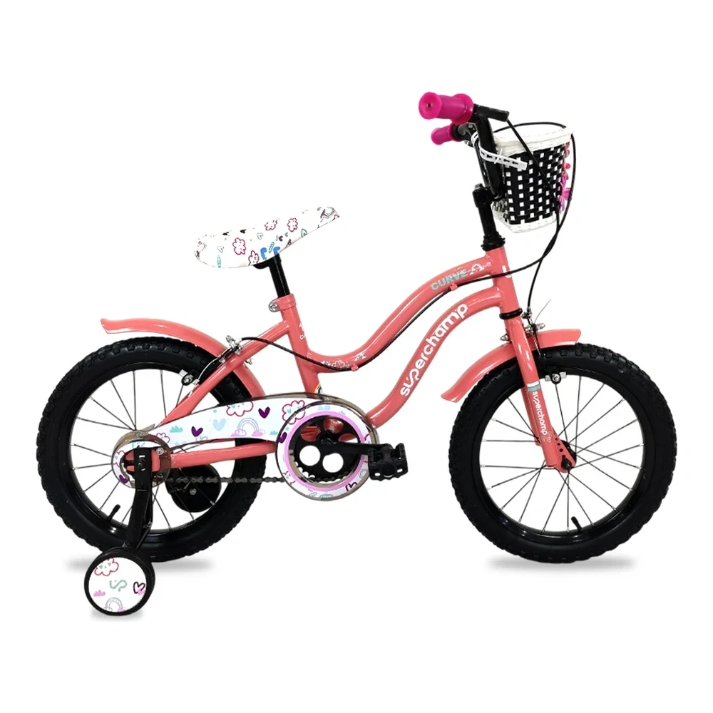 BICICLETA SUPERCHAMP CURVE ARO 16 CORAL