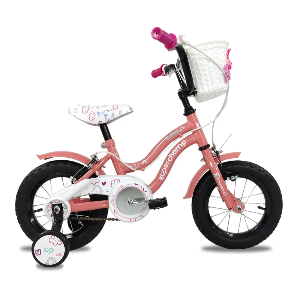 BICICLETA SUPERCHAMP CURVE ARO 12 CORAL