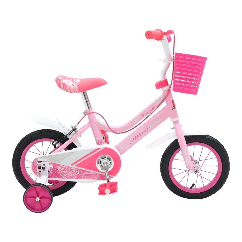 BICICLETA MILANO FIORENZA 12 ROSADO
