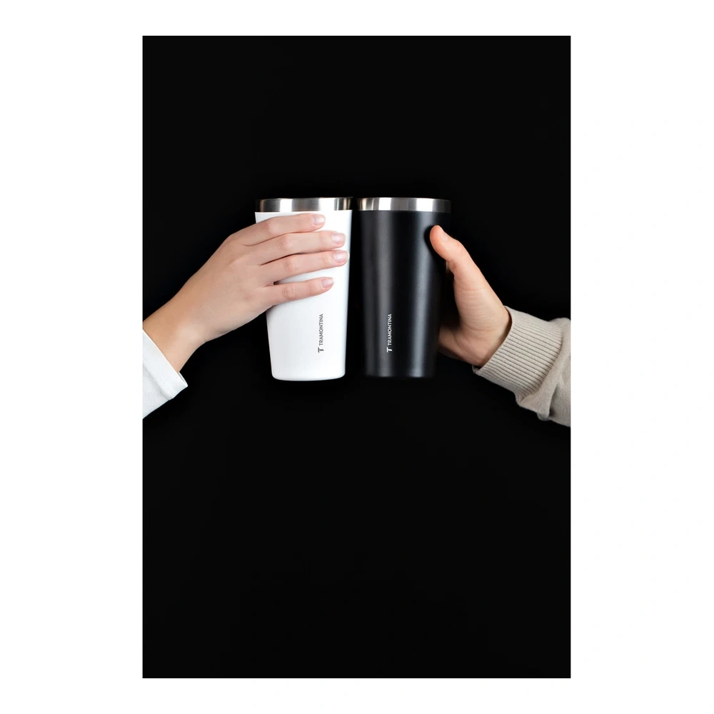 VASO TERMICO SIN TAPA - BLANCOANCO TRAMONTINA T616466 5