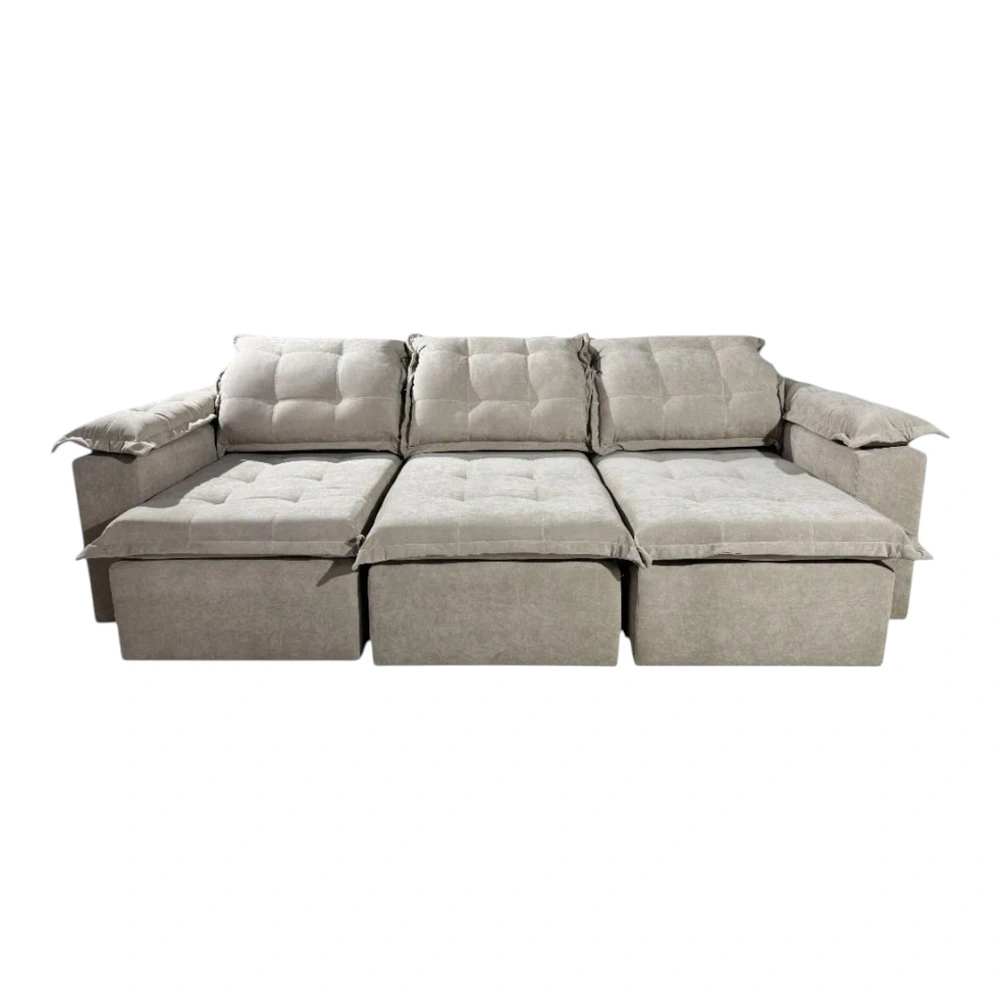 Sofá Retráctil Unanime Boqueron 3L Beige 4