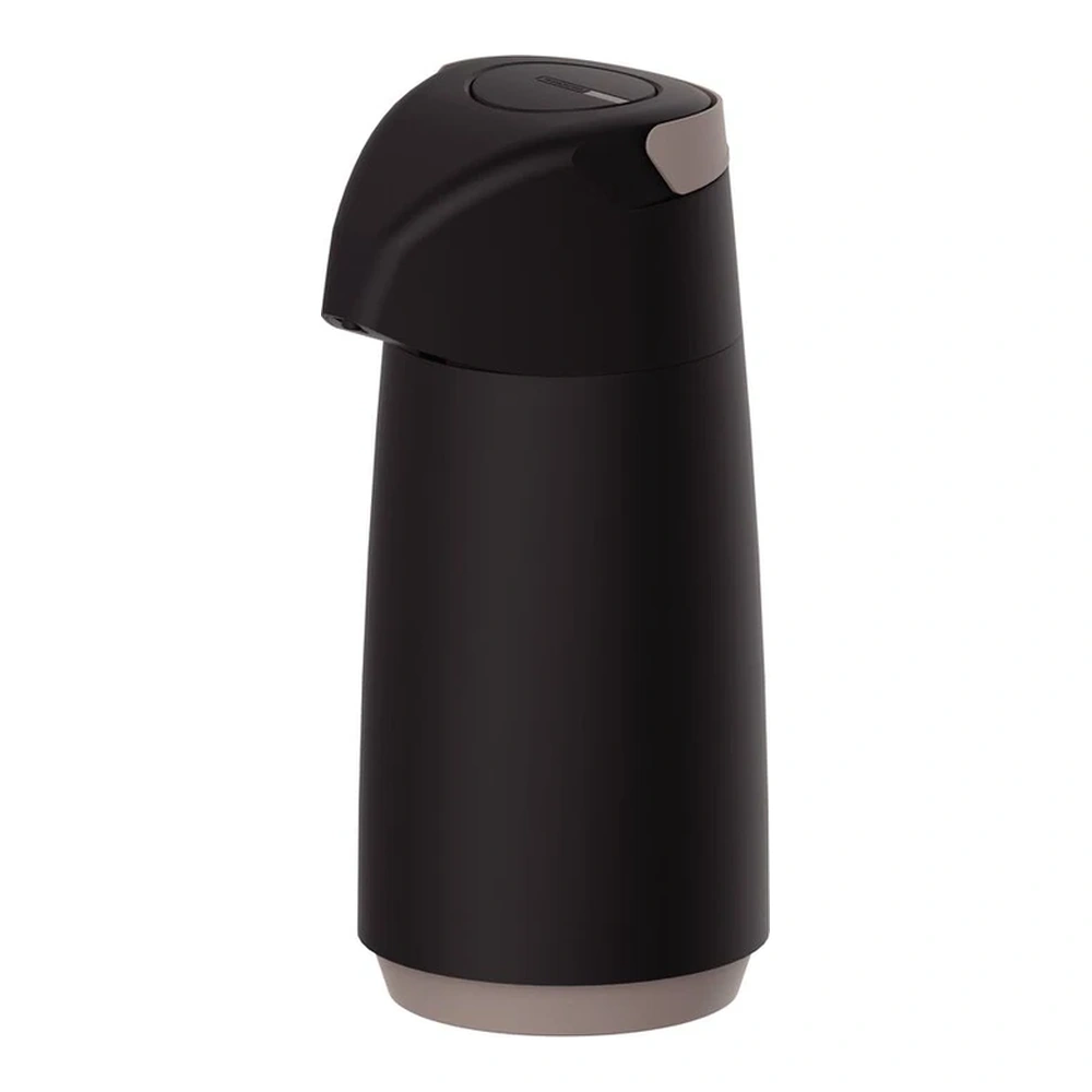 TERMO CON SIFON 1,00LT  - NEGRO/BEIGE TRAMONTINA T616392 2