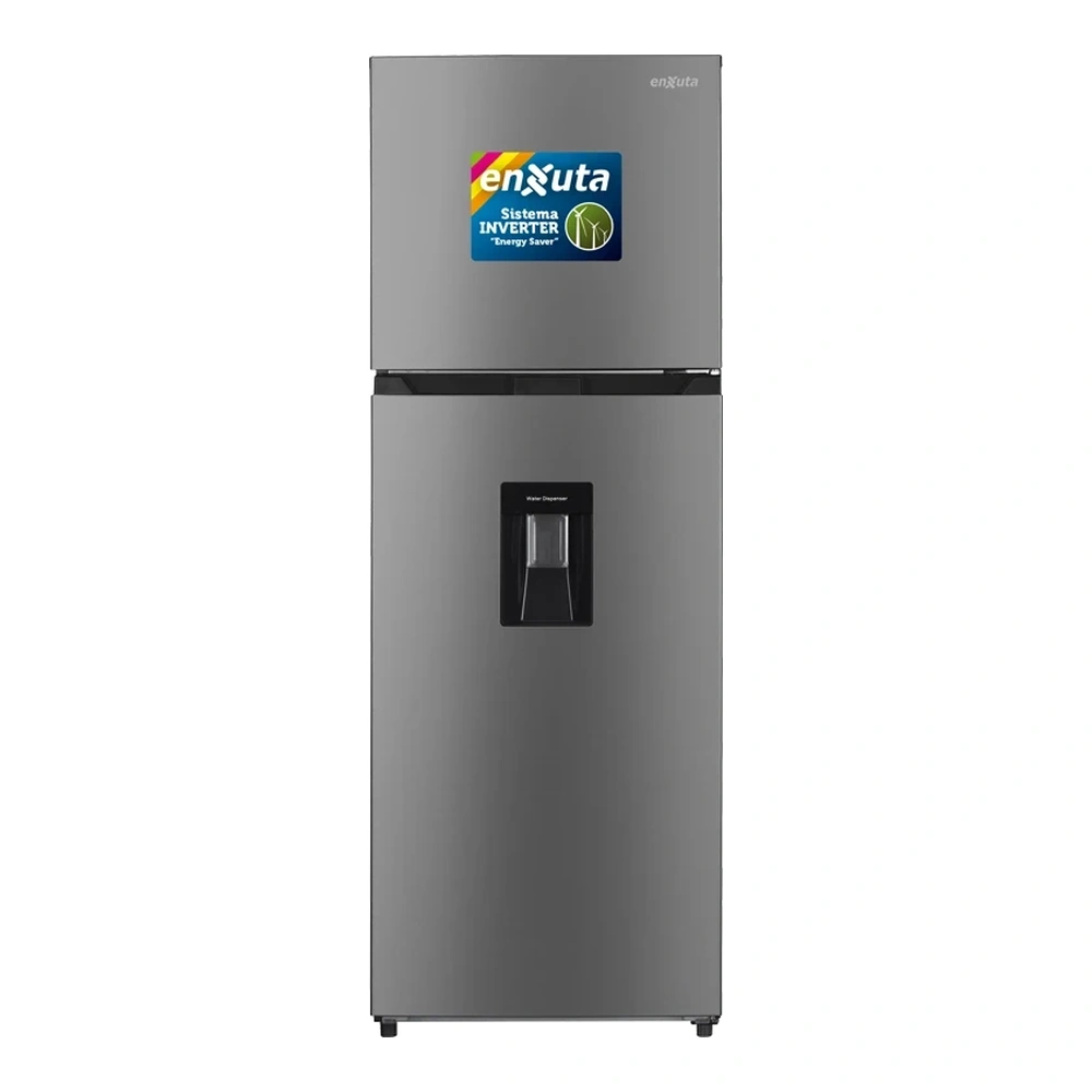 Heladera Frío Seco Inverter Tropical 245 Litros color Inox con Dispensador
