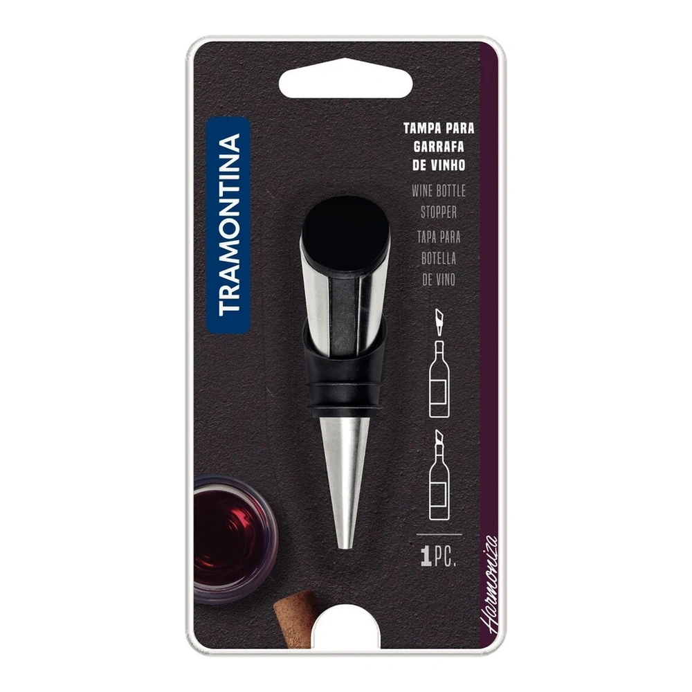 TAPA PARA BOTELLA DE VINO HARMONIZA TRAMONTINA T25556 4