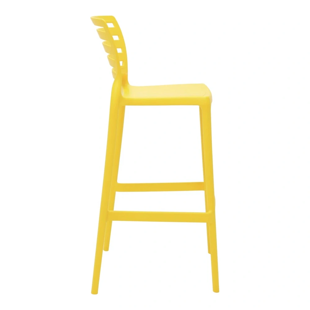 SILLA SOFIA RESPALDO HZ ALTA BAR AMARILLO TRAMONTINA T921374 5