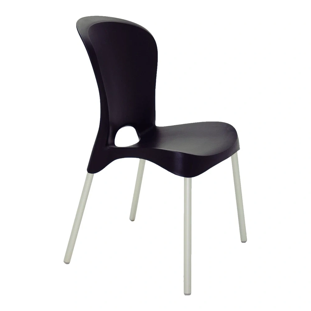 SILLA JOSIE PATAS MATE NEGRO TRAMONTINA T920601