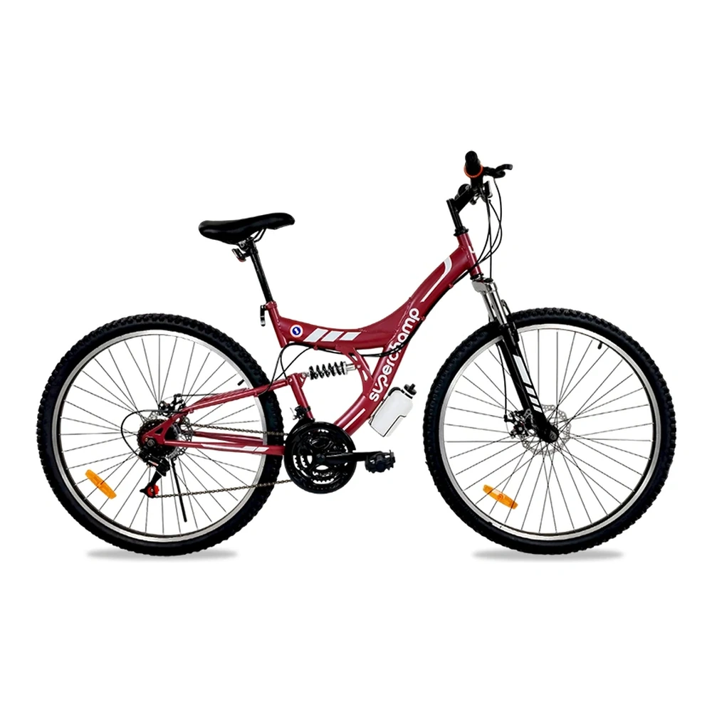 BICICLETA SUPERCHAMP MAXX DOBLE SUSP. 29 RUBI