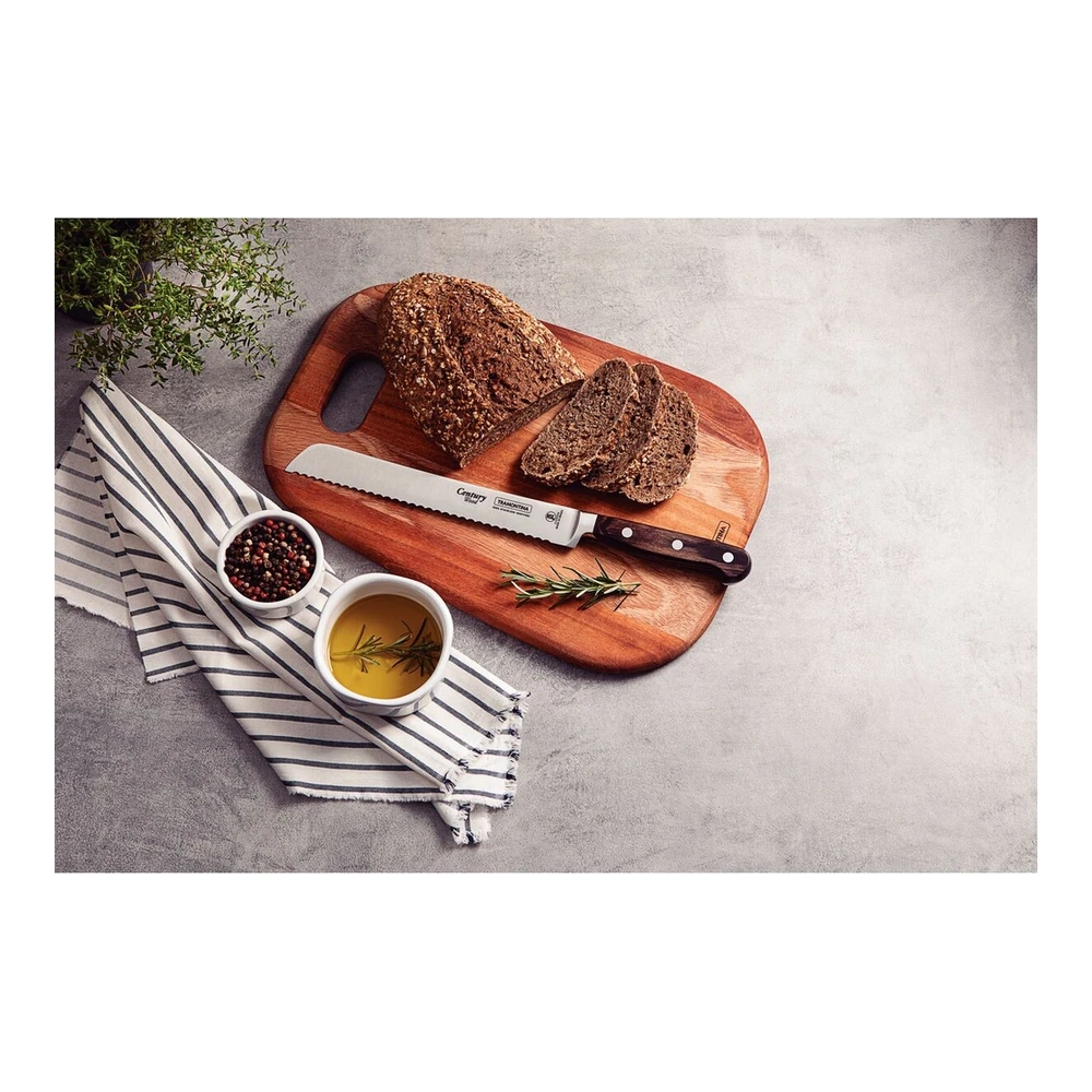 CUCHILLO PARA PAN 8 CENTURY OOD TRAMONTINA T215391 3