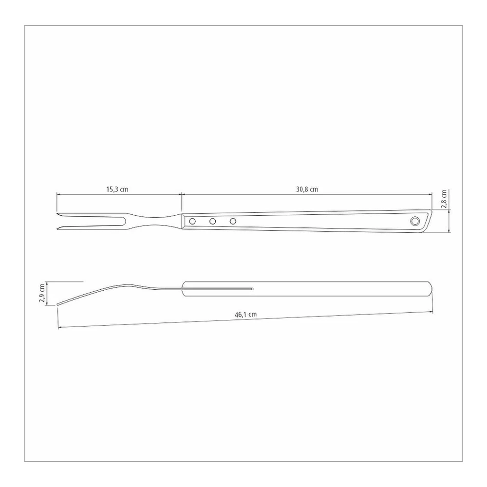 TENEDOR TRINCHANTE TRAMONTINA T26443 5