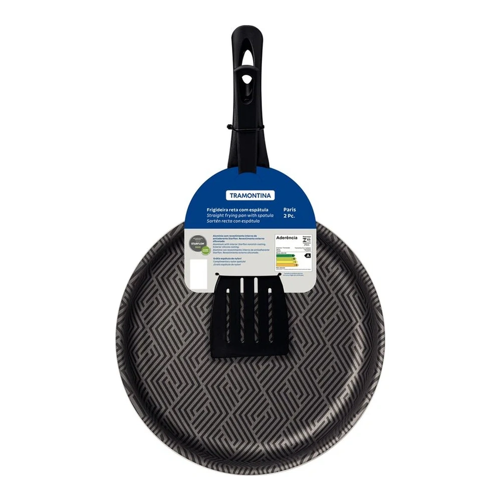 SARTEN RENTANGULARA 20 CM CON ESPATULA PARIS TRAMONTINA T285041 4