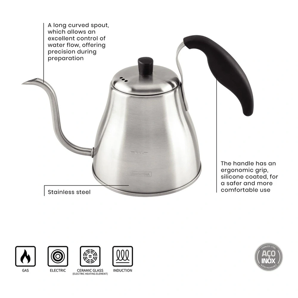 TETERA CUELLO DE CISNE 1,2L TRAMONTINA T617684 4