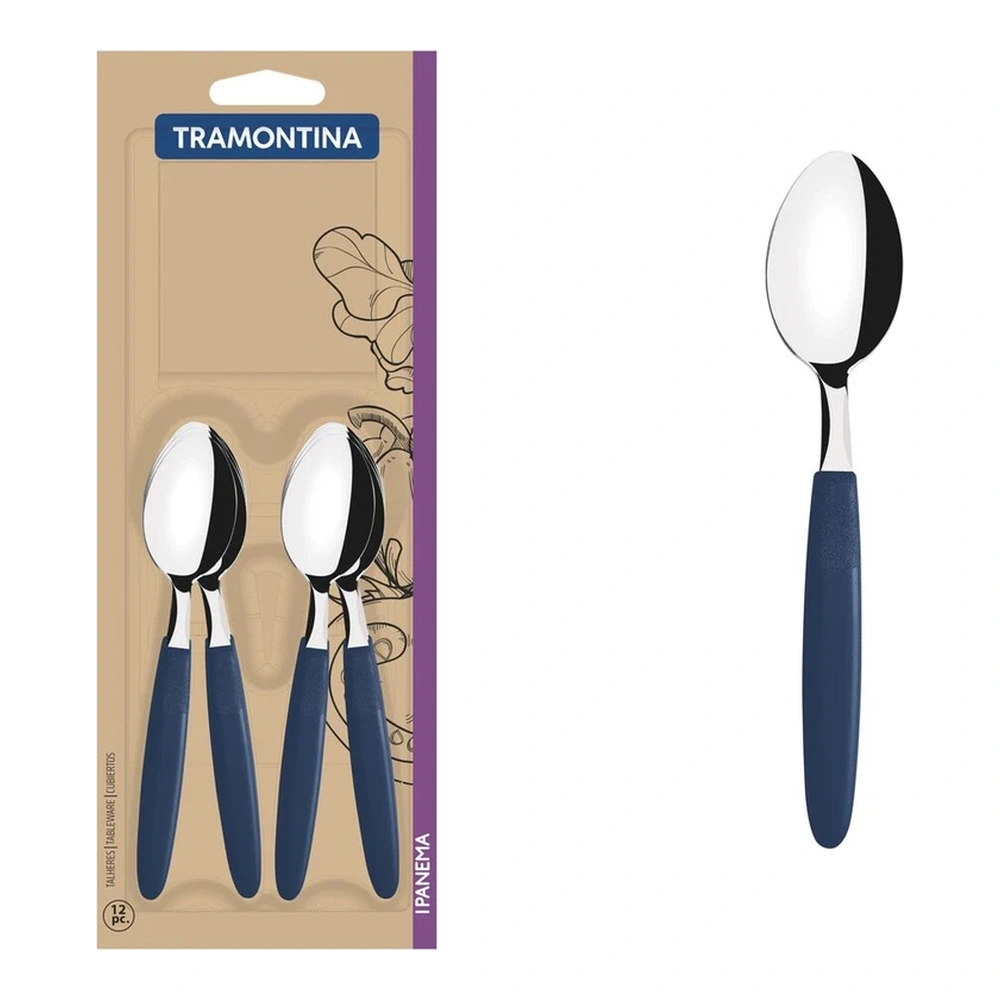 JUEGO CUCHARAS TE 12PZAS IPANEMA TRAMONTINA T233672