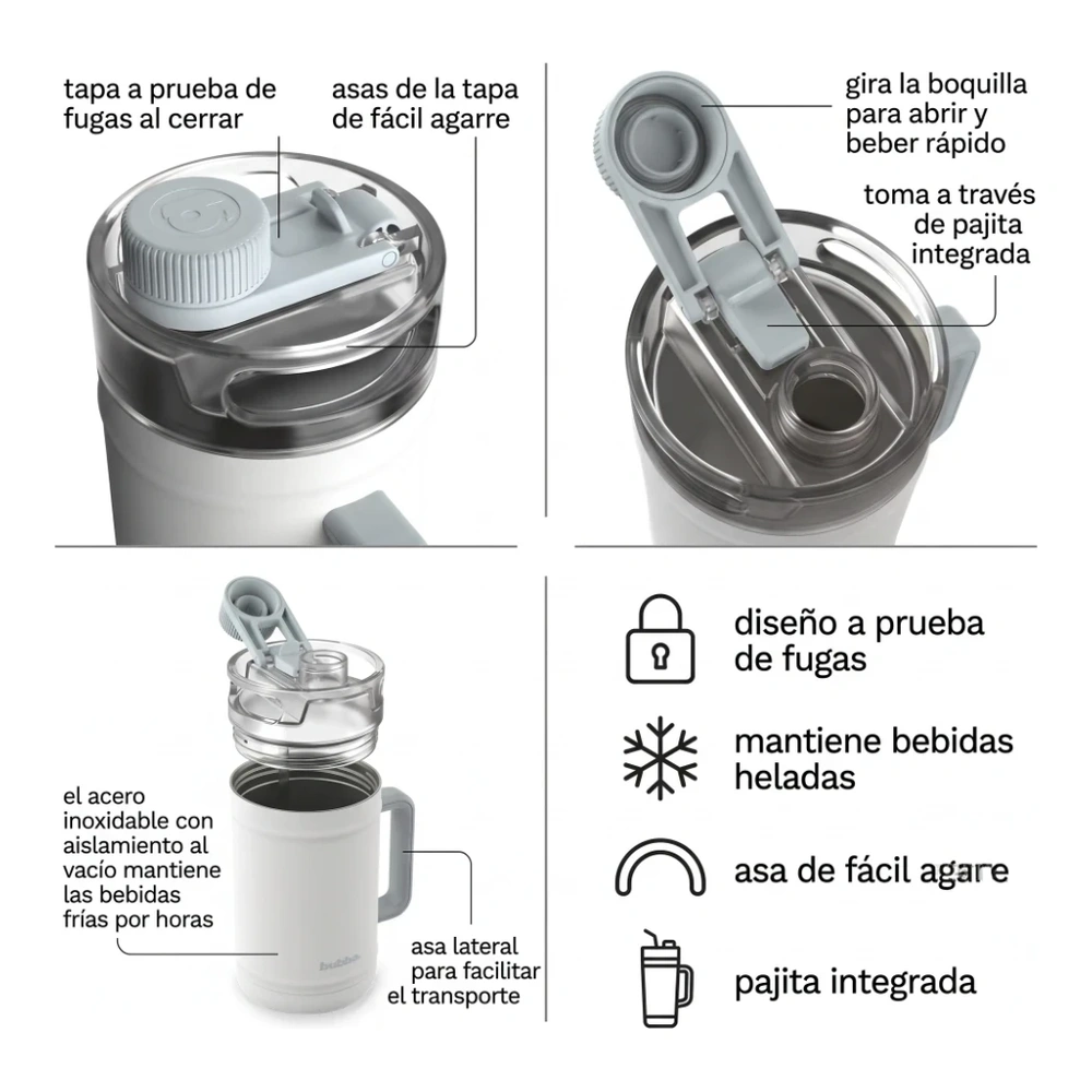 KEG BUBBA CON PAJITA Y ROSCA DE 1,54LTS FRESH KICKS 4