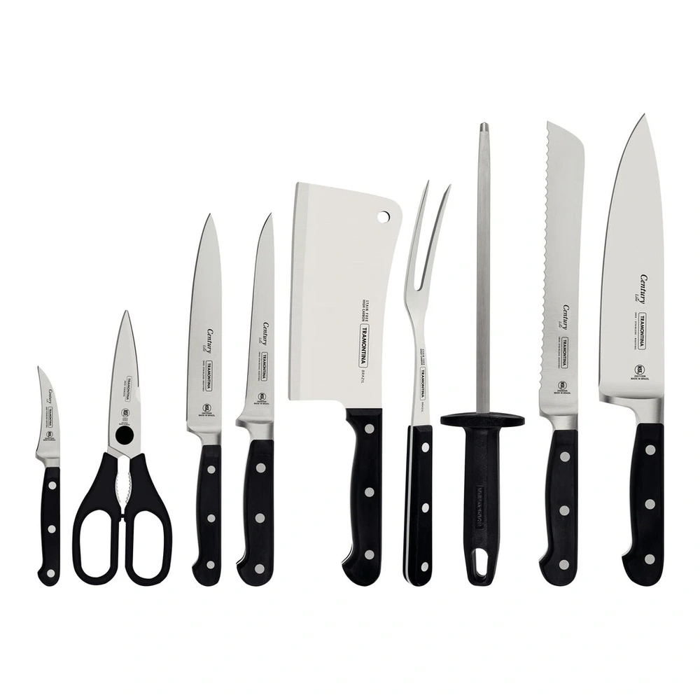 JUEGO   CUCHILLOS 10 PZAS CENTURY TRAMONTINA T240998 4