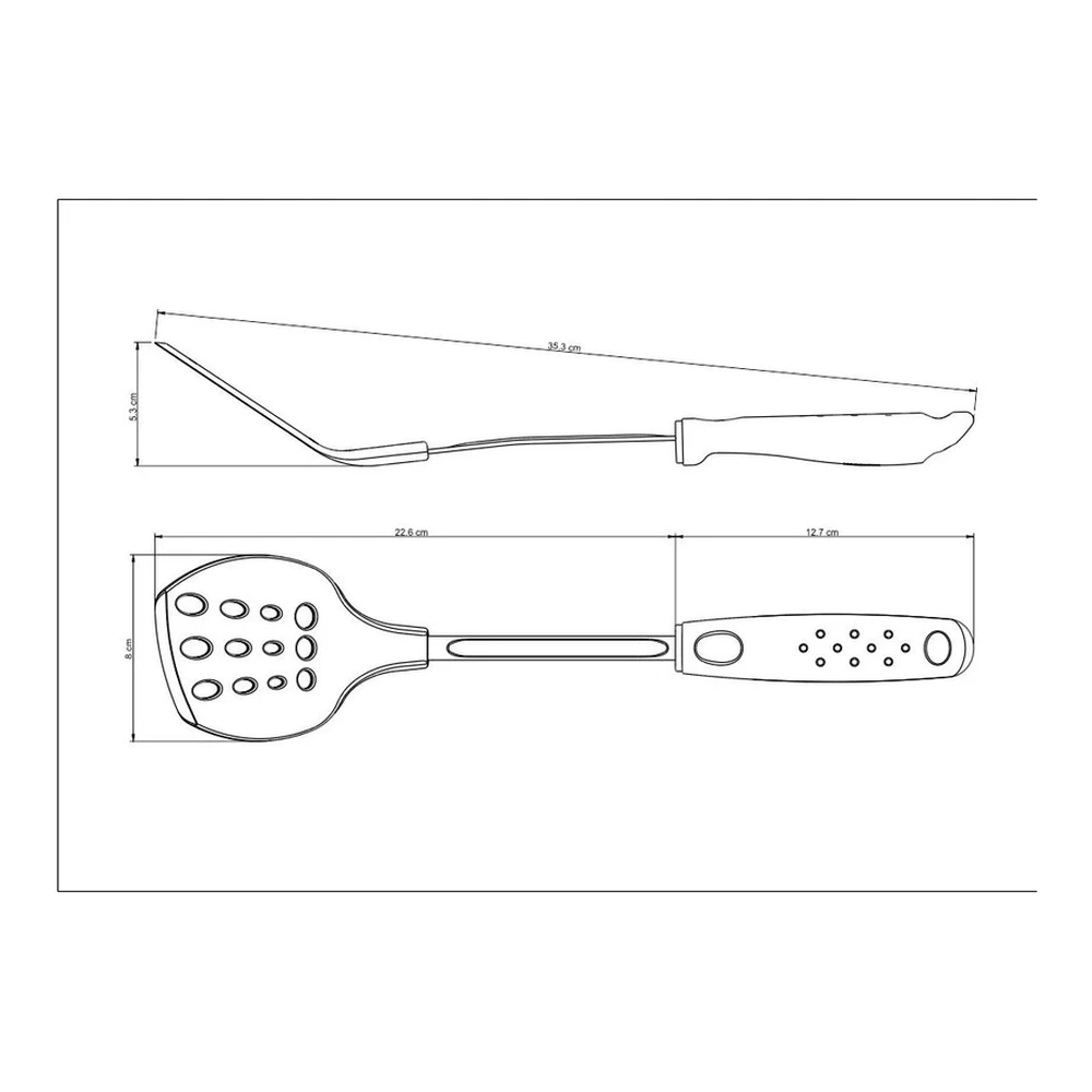 ESPATULA NYLON UTILITA TRAMONTINA T256907 5