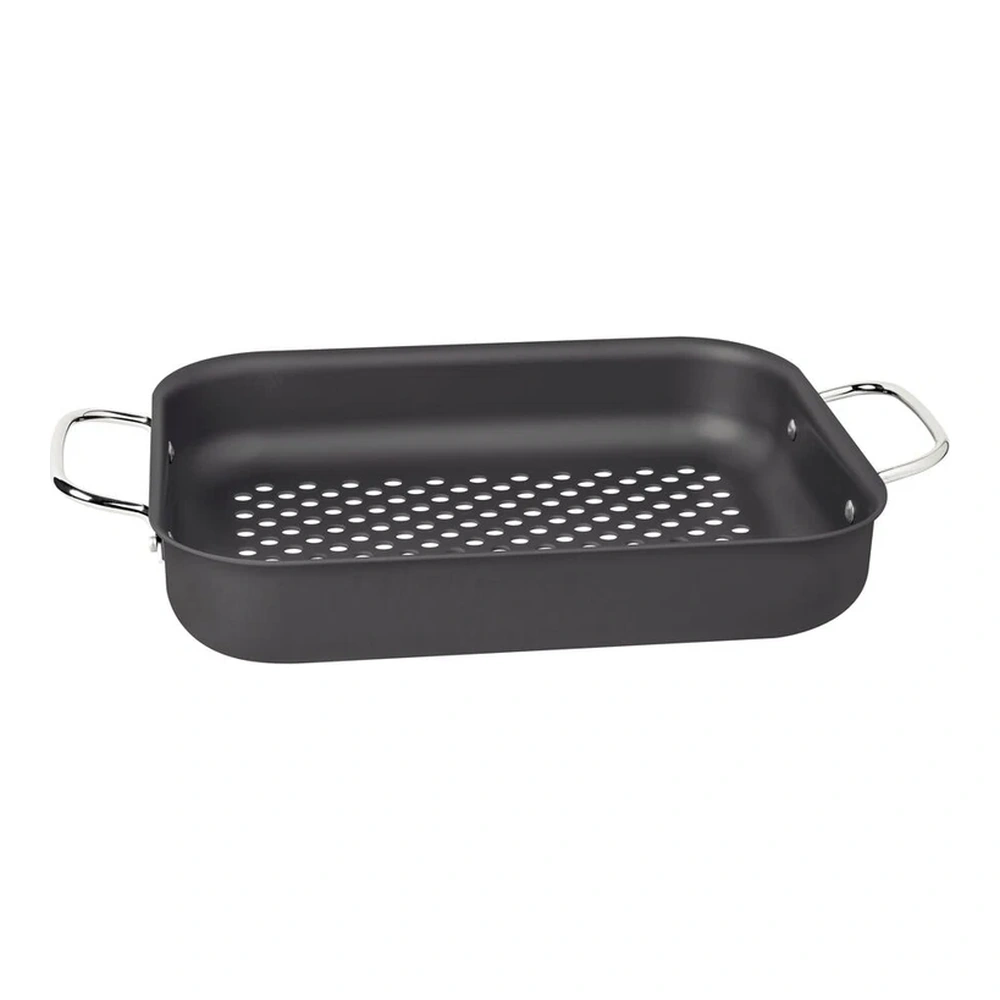 PARRILLA RENTANGULARANEGROULAR 28CM CHURRASCO TRAMONTINA T20846 2