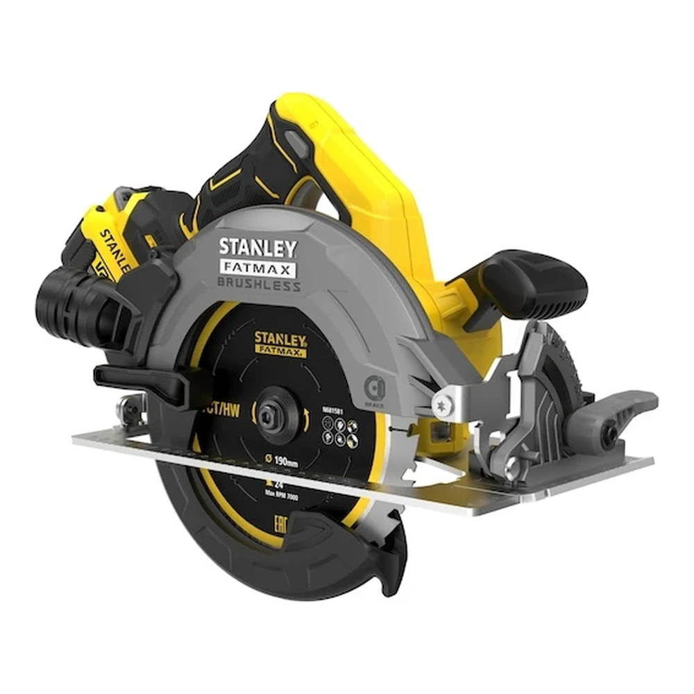 SIERRA CIRCULAR BRUSHLESS BATERIA 20v STANley SBC550 7.1/4'' (185mm)
Incluye: 2 Baterias + 1 Cargador + Maletin B06672