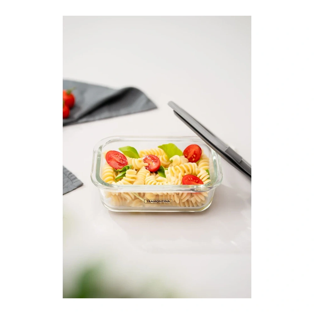 CONTENEDOR DE VIDRIO CON TAPA DE SILICONA TRAMONTINA T61227F 4