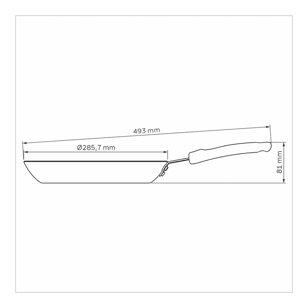 SARTEN PROFESIONAL 28 CM TRAMONTINA T208922 5
