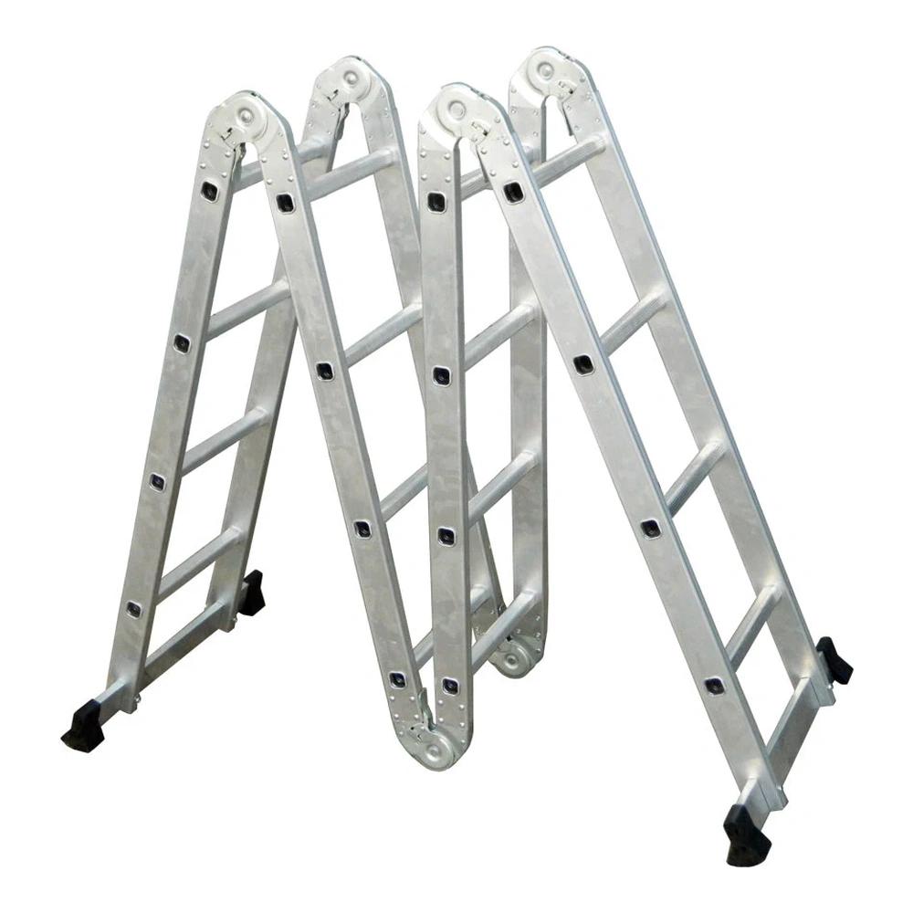ESCALERA ARTICULADA DE ALUMINIO 4X4 PELDAÑOS, ESPAR 5