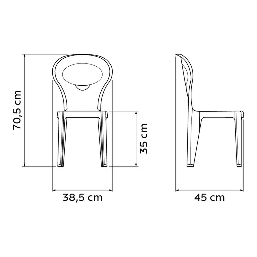 SILLA VICE AZUL TRAMONTINA T922707 3