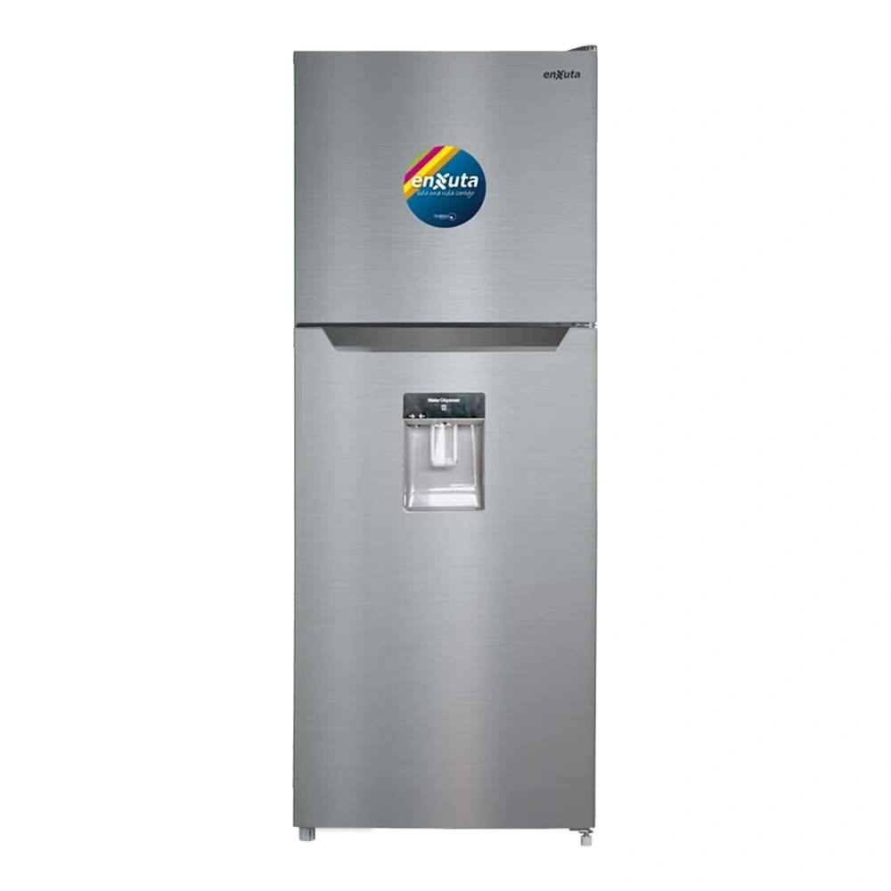 Heladera Frío Seco Tropical 345 Litros color Inox con Dispensador