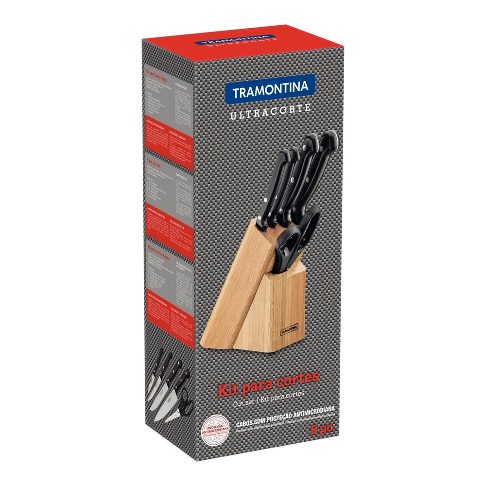 JUEGO  CUCHILLOS 6PZAS UTRACORTE TRAMONTINA T238997 4
