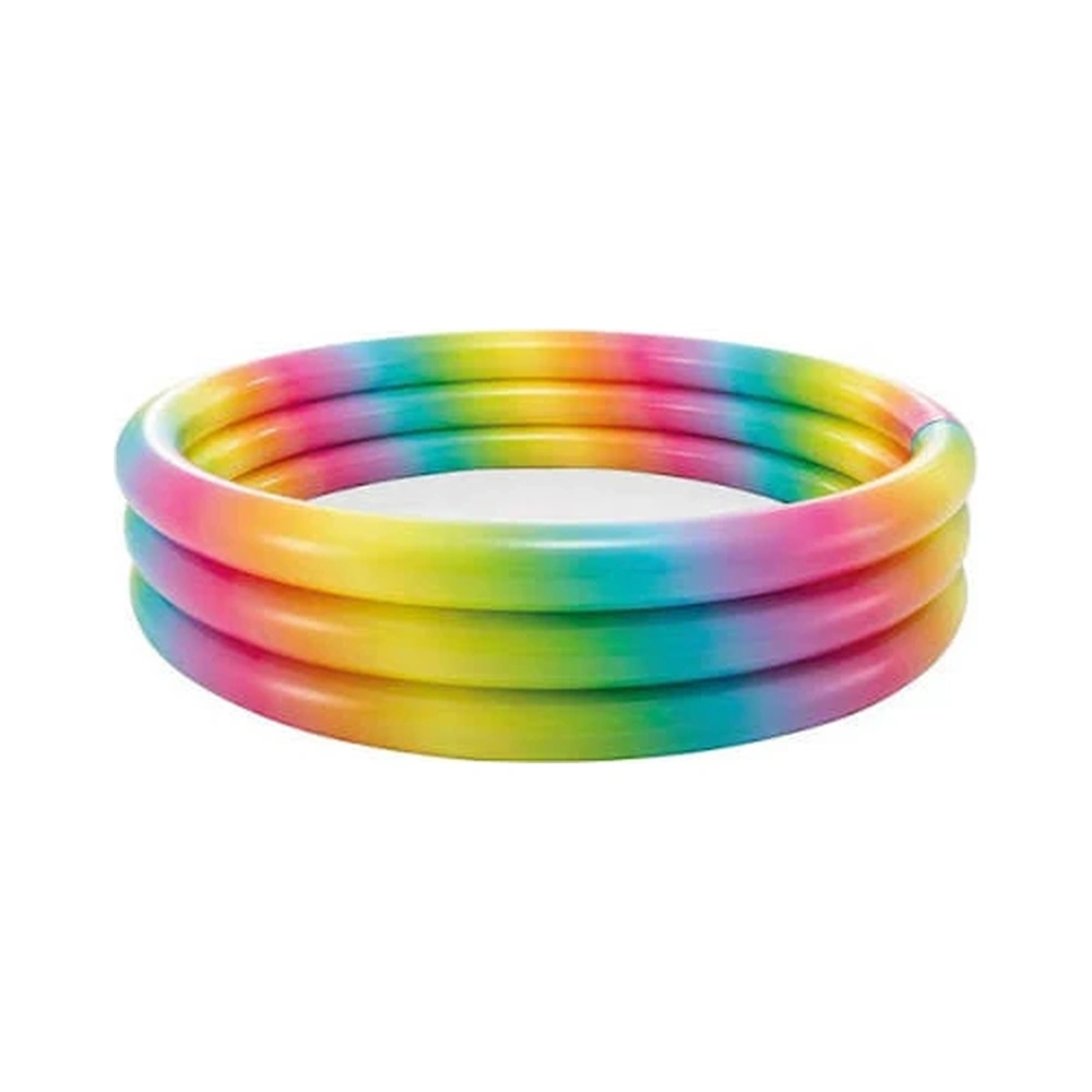 PISCINA INFLABLE REDONDA MULTICOLOR INTEX - 581L I58449