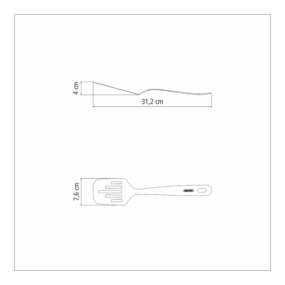 ESPATULA PERFORADA EXTRATA TRAMONTINA T638152 5