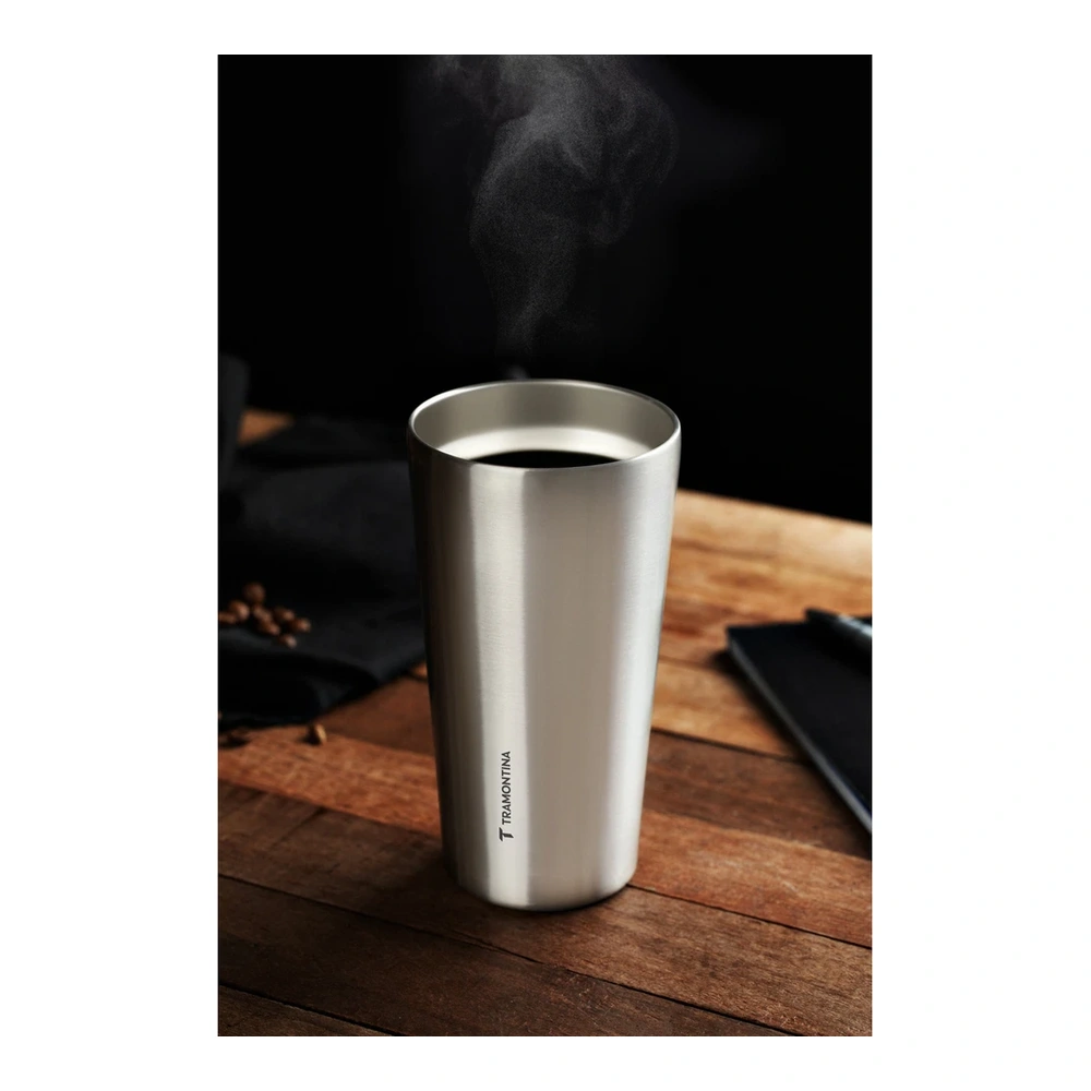 VASO TERMICO CON TAPA - ACERO TRAMONTINA T61646A 4