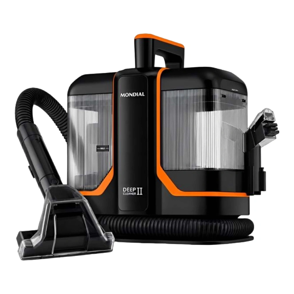 EXTRACTOR Y HIGIENIZADOR PORTATIL MONDIAL DEEP CLEANER II 1800W