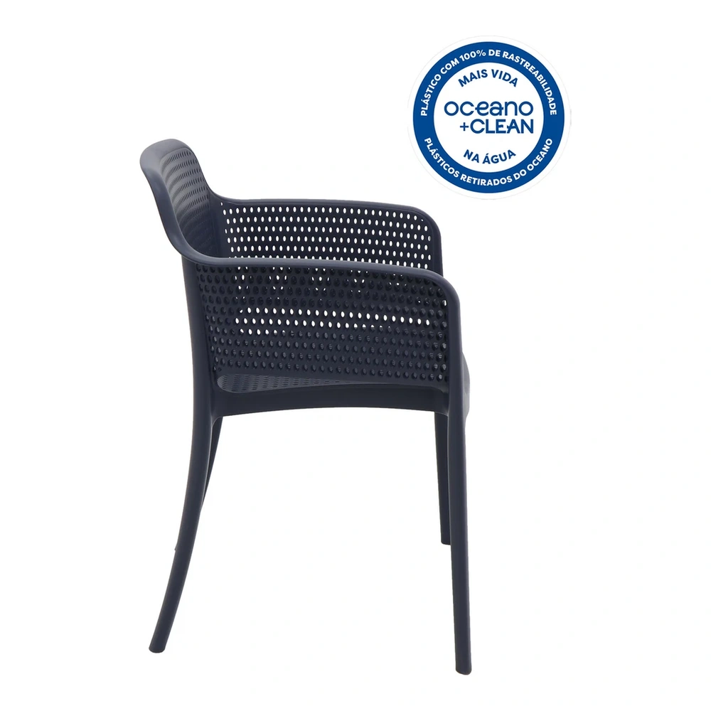 SILLA GABRIELA AZUL ECO TRAMONTINA T921513 5