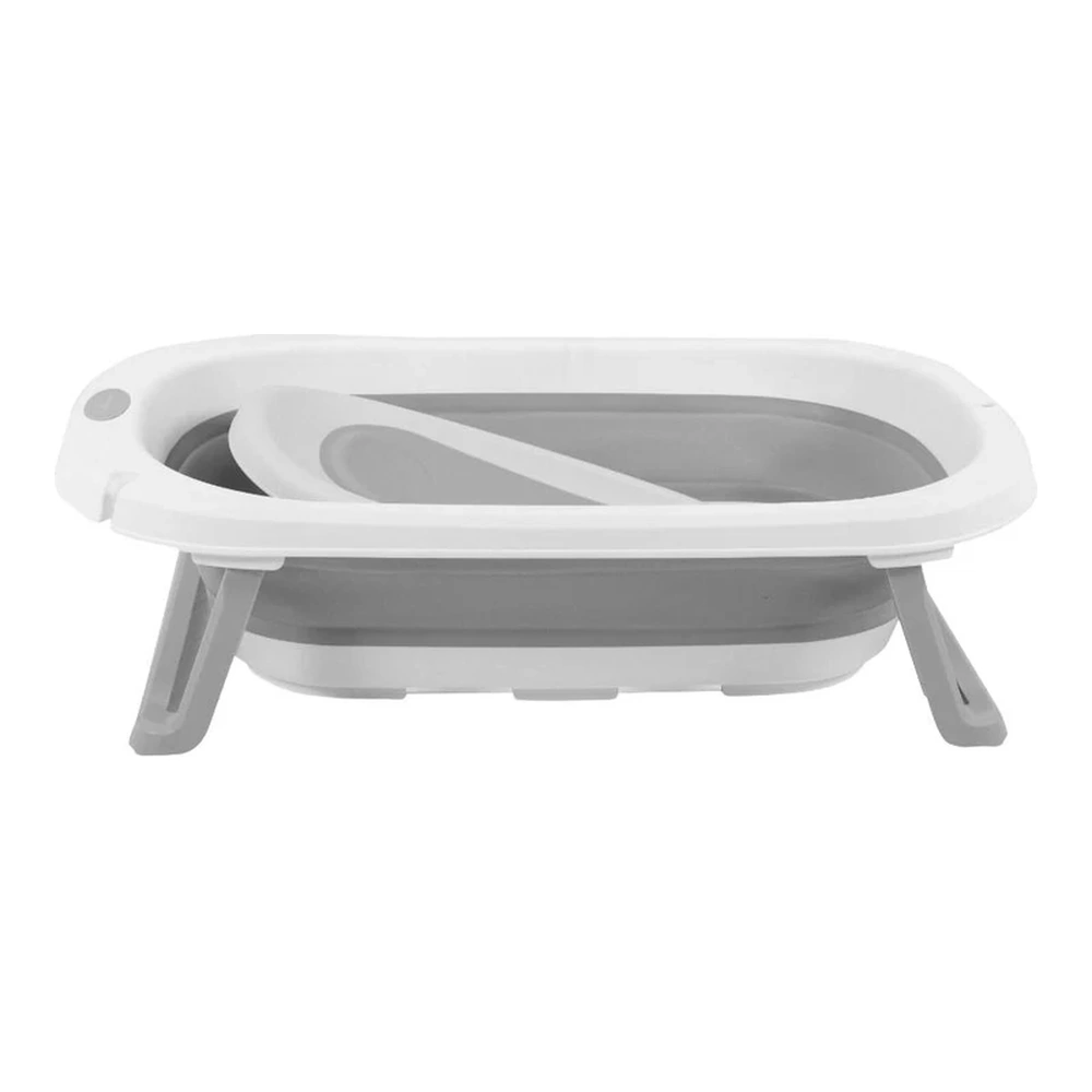 BAÑERA PLEGABLE PREMIUM BABY CON REDUCTOR GRIS 2