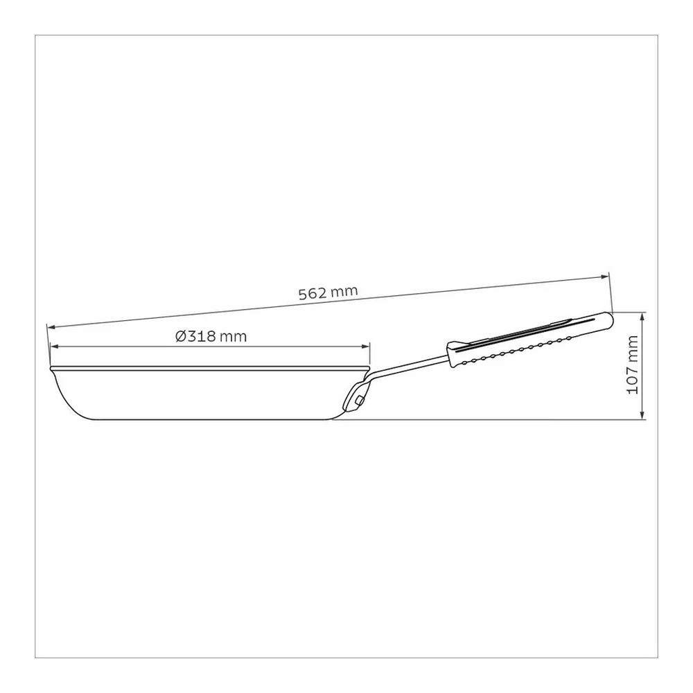 SARTEN PROFESIONAL 30 CM TRAMONTINA T208905 5