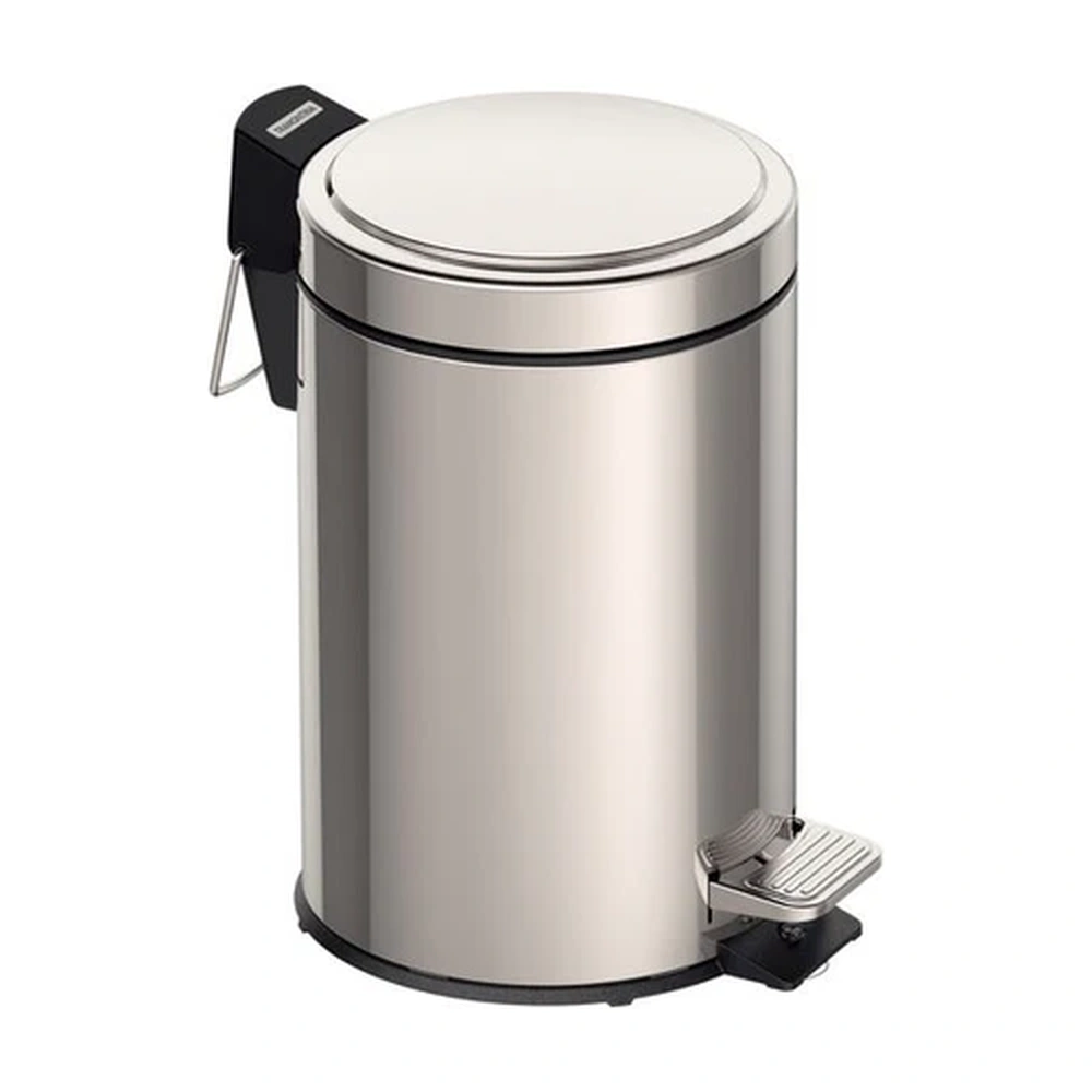 BASURERO ACERO INOX CON PEDAL 3 LIT TRAMONTINA T945381