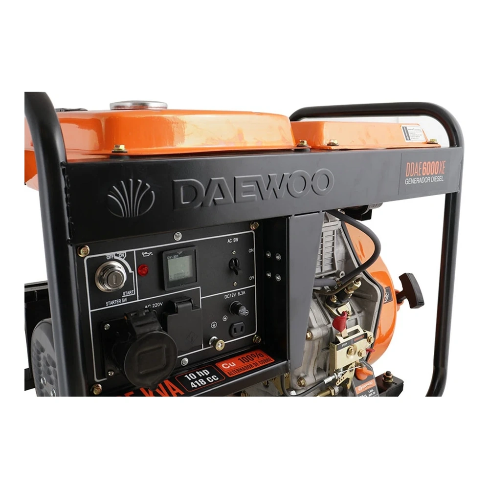 GENERADOR DAEWOO DIESEL 6.25KVA 220V 50H 3