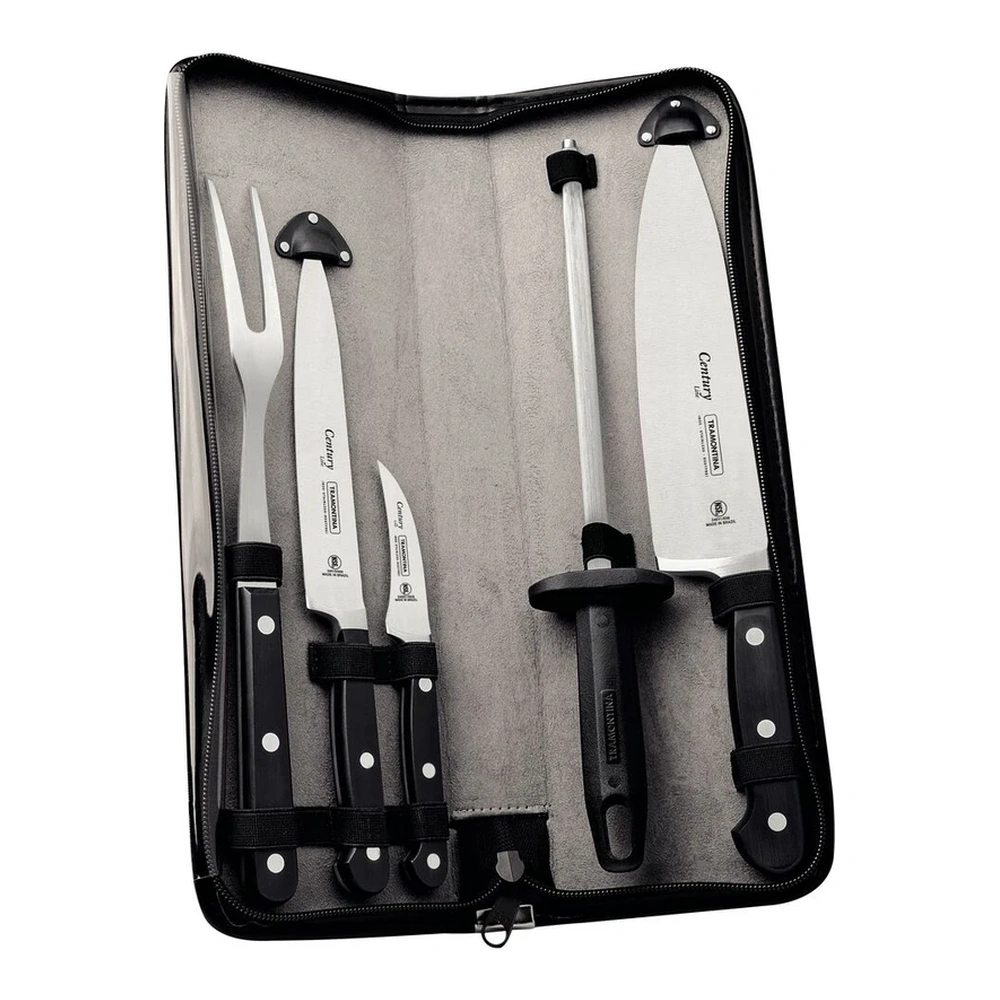 JUEGO   CUCHILLOS 6 PZAS CENTURY TRAMONTINA T240997 2
