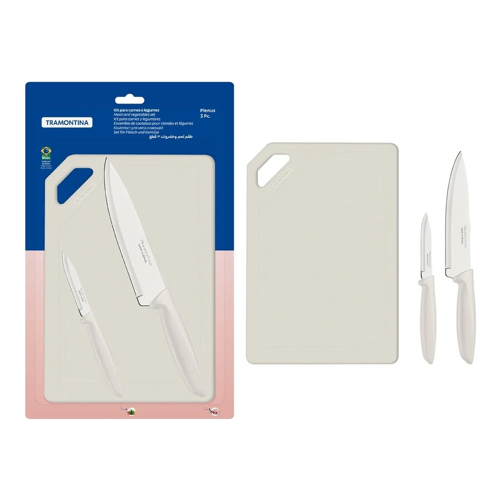 KIT PARA CARNES Y LEGUMBRES 3 PZAS PLENUS TRAMONTINA T23498G