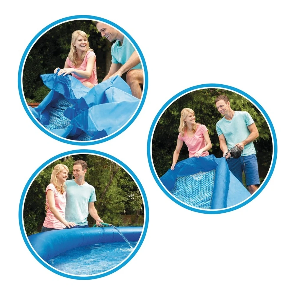 PISCINA EASY SET BORDE INFLABLE INTEX 305X76CM - 3.853L (S/ KIT - FILTRO) I28120