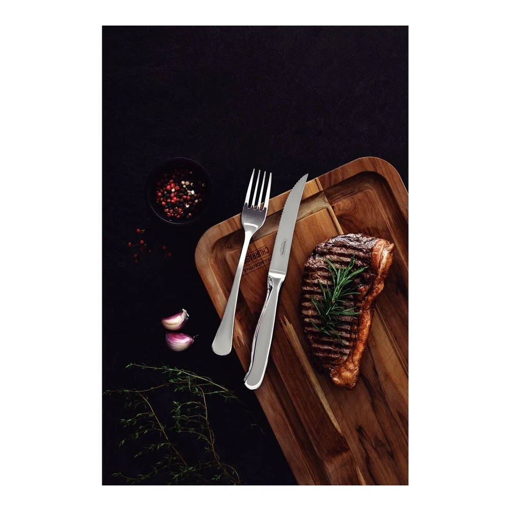 CUCHILLO DE ASADO - JUMBO TRAMONTINA T63986H 3