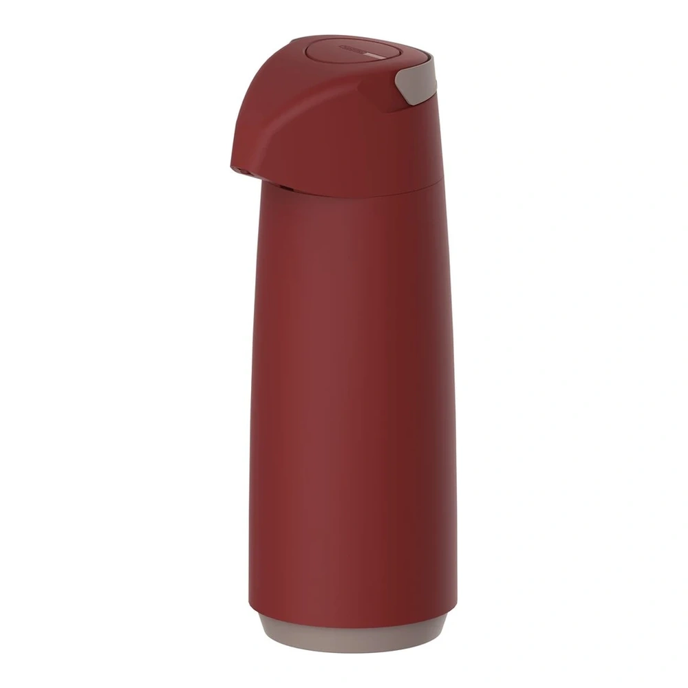TERMO CON SIFON 1,00LT  - ROJO/BEIGE TRAMONTINA T616391
